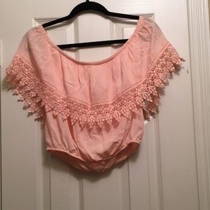 Off the shoulder top